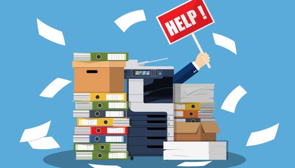 Book a stress management class, get a chair massage or use self-paced tools