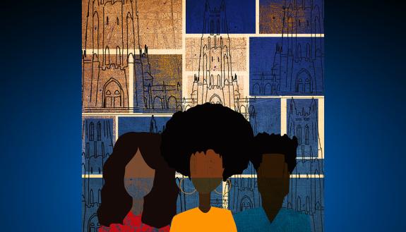 Zaire McPhearson, an instructor in the Department of Art, Art History and Visual Studies, made the winning artwork that will accompany Working@Duke's “Working Toward Racial Justice” story series.