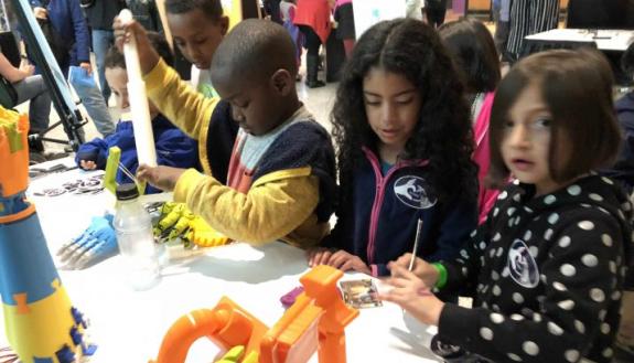 Younjg Students at ACCelerate Creativity and Innovation Festival,