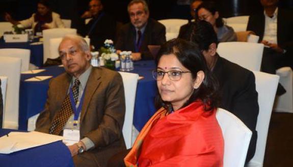 the audience at the India Health conference