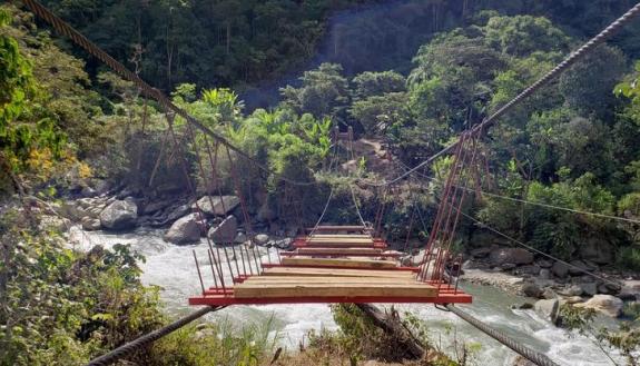 a bridge that needs replacing. Photo by EIA Bridge program