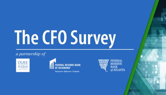 graphic of CFO survey