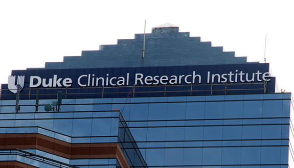 Photo of the DCRI building in downtown Durham