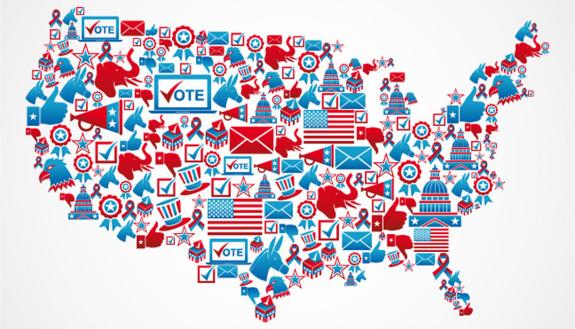 US electoral map