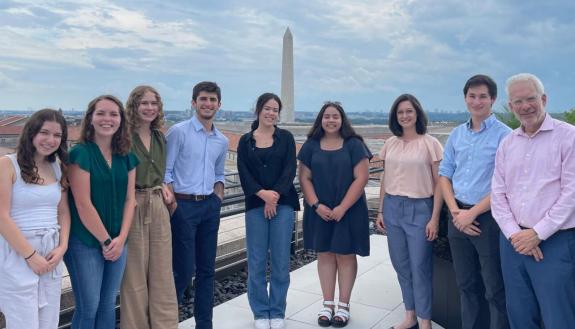 DukeEngage students in DC