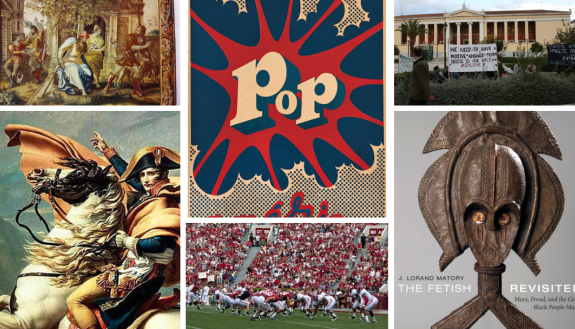 Duke authors tackles immigration policy; the Pop América exhibit; the story of Jacob and Esau; the European misuse of African fetishes; college athletics; and the misuse of history.