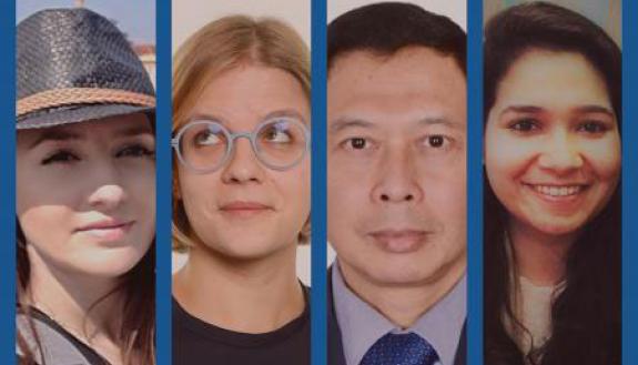 Duke Welcomes Four Fulbright Visiting Scholars: Albulena Kastrati, Vandana Mahalwar, Usep Abdul Matin, and Magda Szczesniak
