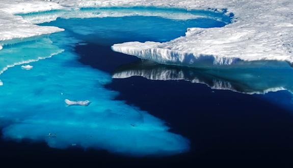 Greenland ice pack