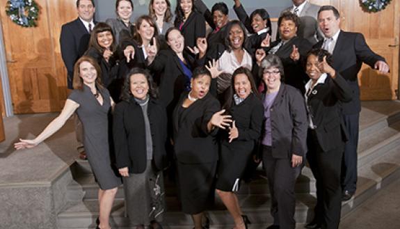 The 2013 class of the First Time Supervisor Program pose for a picture after graduation. Nominations are now being accepted for the next class. Photo by Duke Photography.