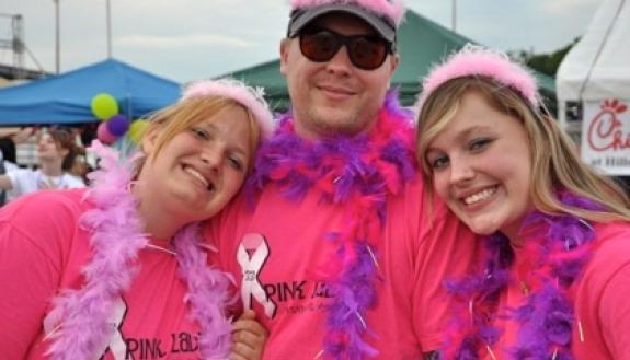 Hayley, Steven and Kelsie Decker at Relay For Life in 2009. Photo courtesy of Stephanie Decker.
