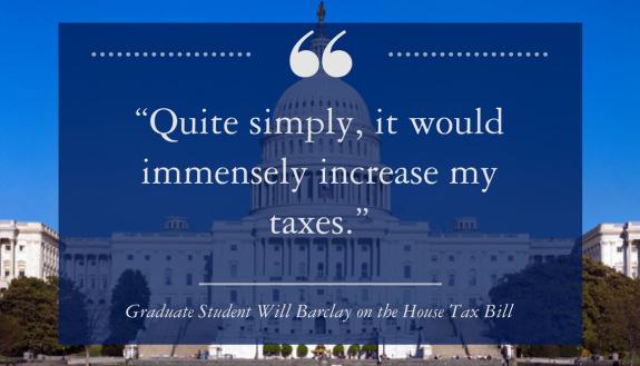Will Barclay: Quite Simply, it would immensely increase my taxes.