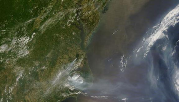 aerial photo of southern peatland