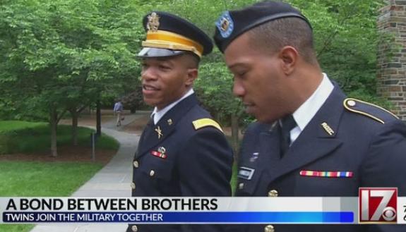 NC Central twins commissioned at ROTC ceremony held at Duke