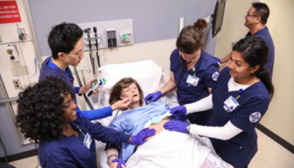 At one time or another, most nursing students at Duke will come in contact with a dummy. 