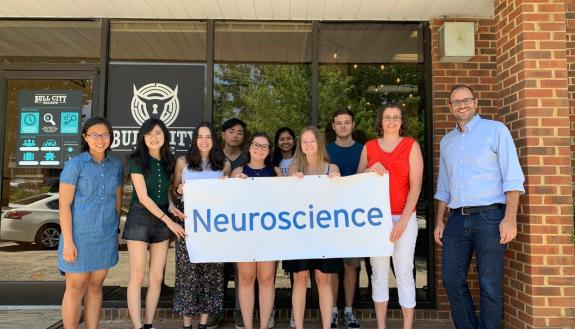 Not the usual team building activity: Students in Duke’s 8-week Summer Neuroscience Program got to know each other while locked in a room.