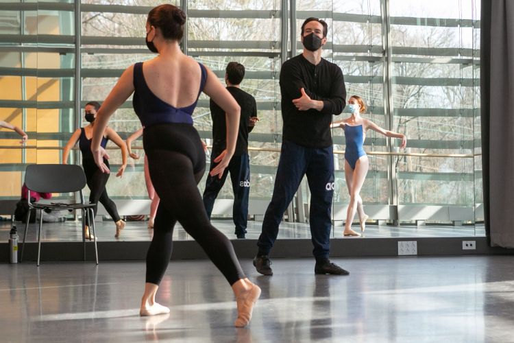 Sascha Radetsky leads students as artistic director of ABT’s Studio Company