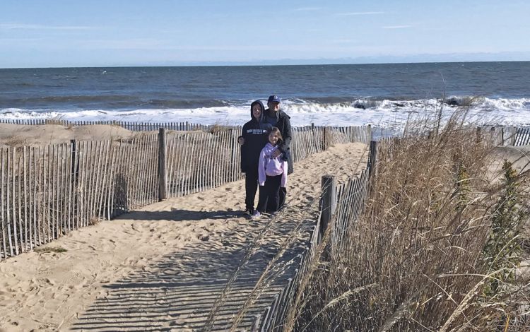 Whether thing them to activities around town, or making trips to the beach, Amanda Hargrove cherishes time she spends with her kids. Photo courtesy of Amanda Hargrove.