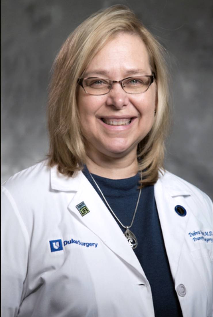 Debra Sudan, professor of surgery and pediatrics and chief of Duke’s Division of Abdominal Transplant Surgery.