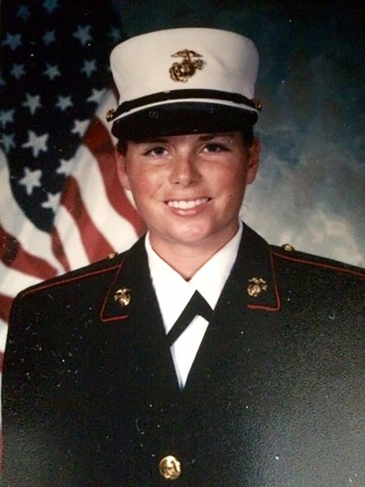 Misty Guerrero served in the U.S. Marine Corps from 1998 to 2004. Photo courtesy of Misty Guerrero.