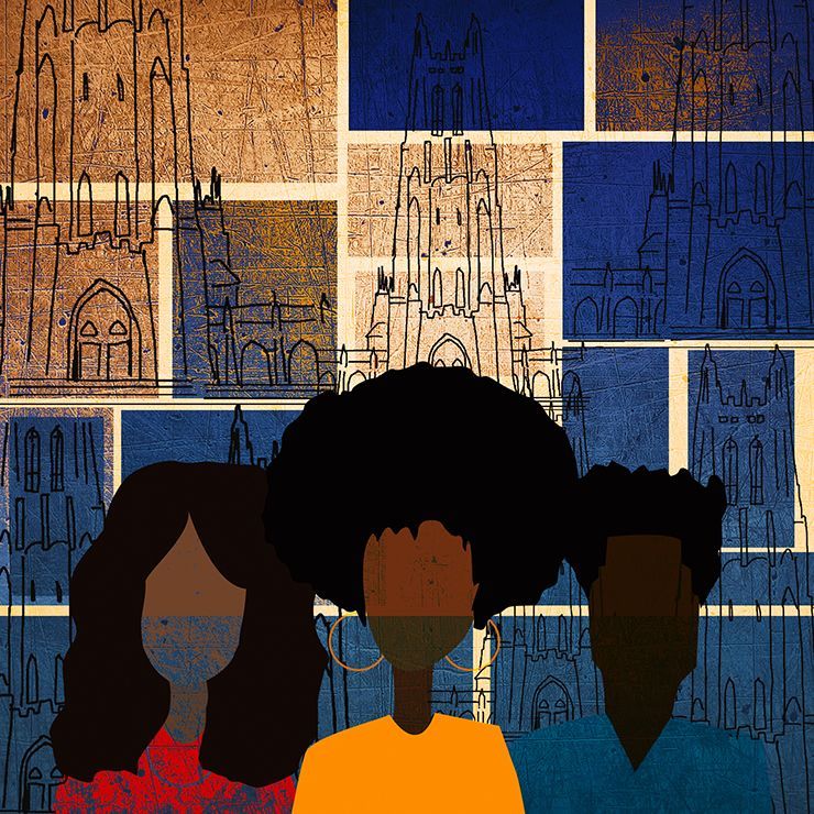 Working Toward Racial Justice Series Graphic. Created by Zaire McPherson.