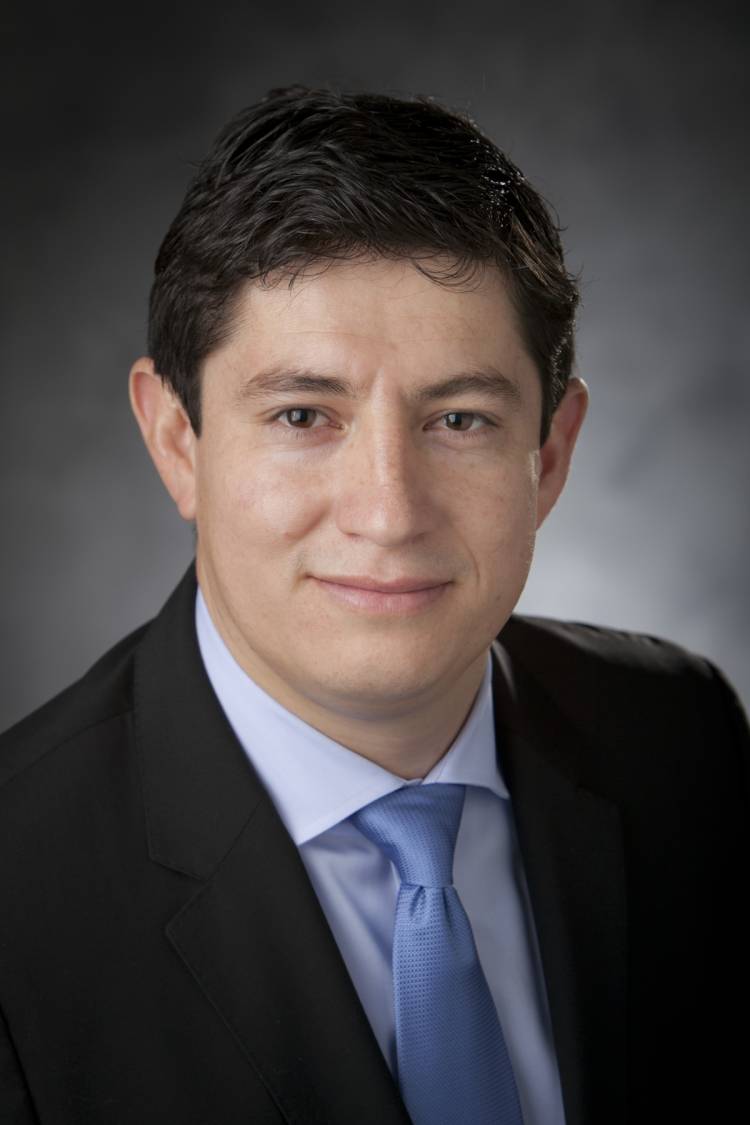 Diego Bohórquez, Ph.D., is an assistant professor of medicine.