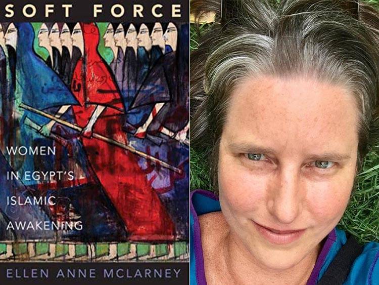 Soft Force book cover with author Ellen McLarney