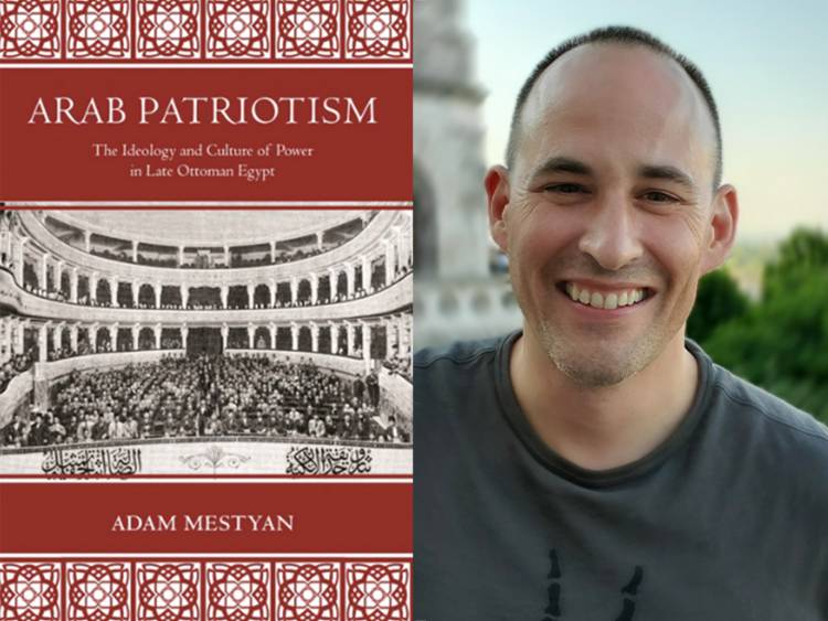 Arab Patriotism book cover with author Adam Mestyan