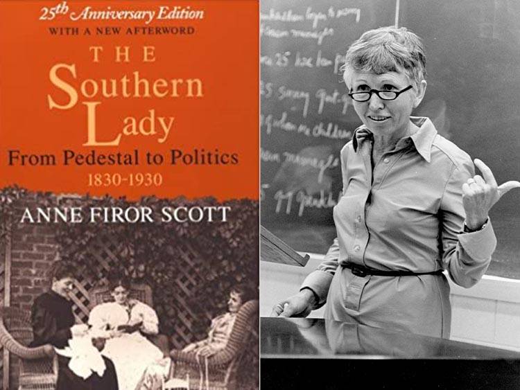 The Southern Lady book cover with author Anne Scott
