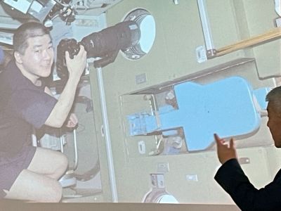 Daniel Tani on International Space Station