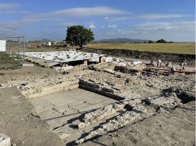 area under excavation by Duke and Sapienza University scholars