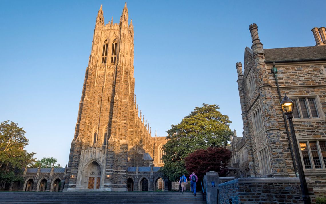Duke has been named a Best Employer for 2022 by Forbes. Photo courtesy of University Communications.