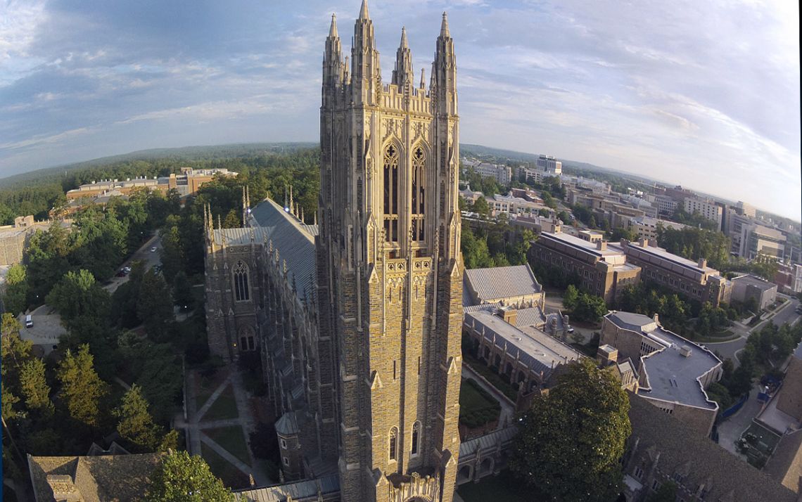 Duke University and Duke University Health System have been named to the Forbes Best-in-State list for 2022. Photo courtesy of University Communications.