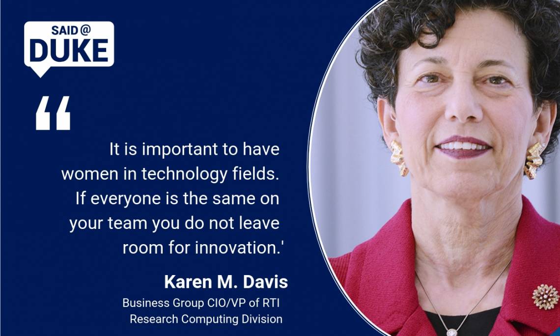 Said@Duke: Karen Davis on Women in STEM