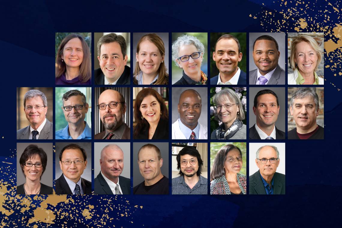22 faculty members named Distinguished Professors in 2021