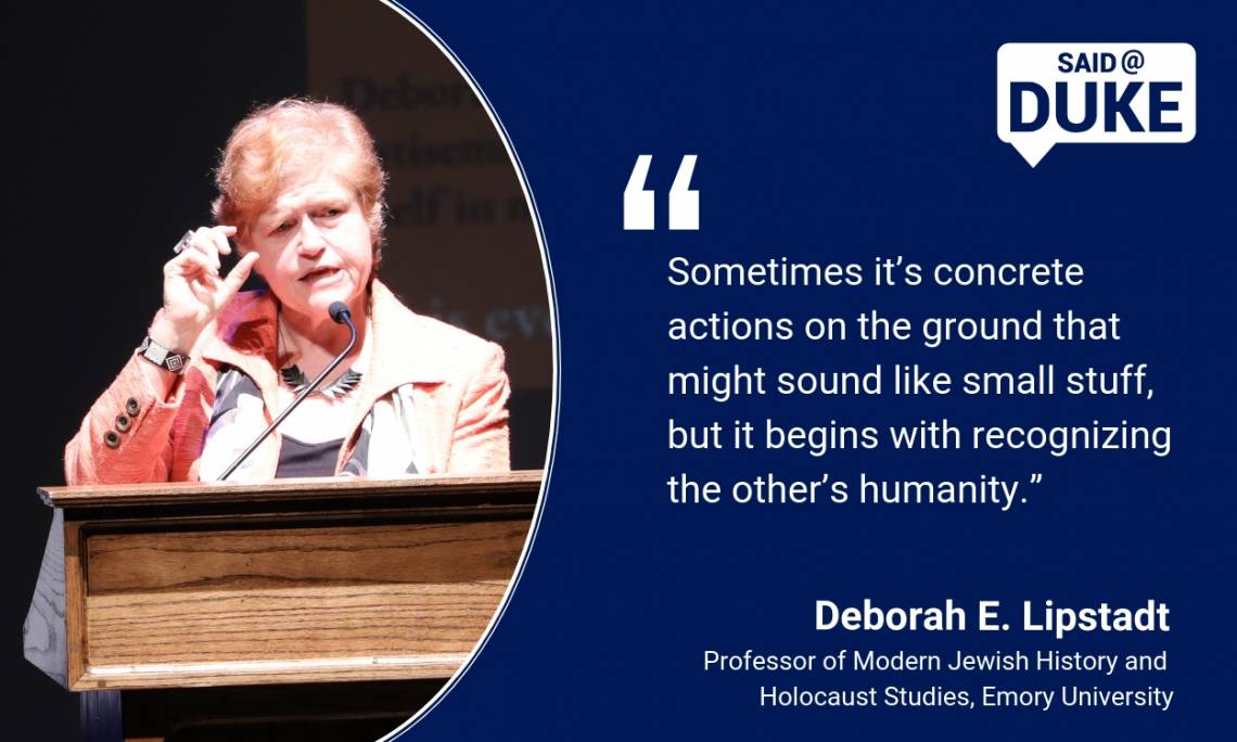 Deborah E. Lipstadt on the Rise of Antisemitism