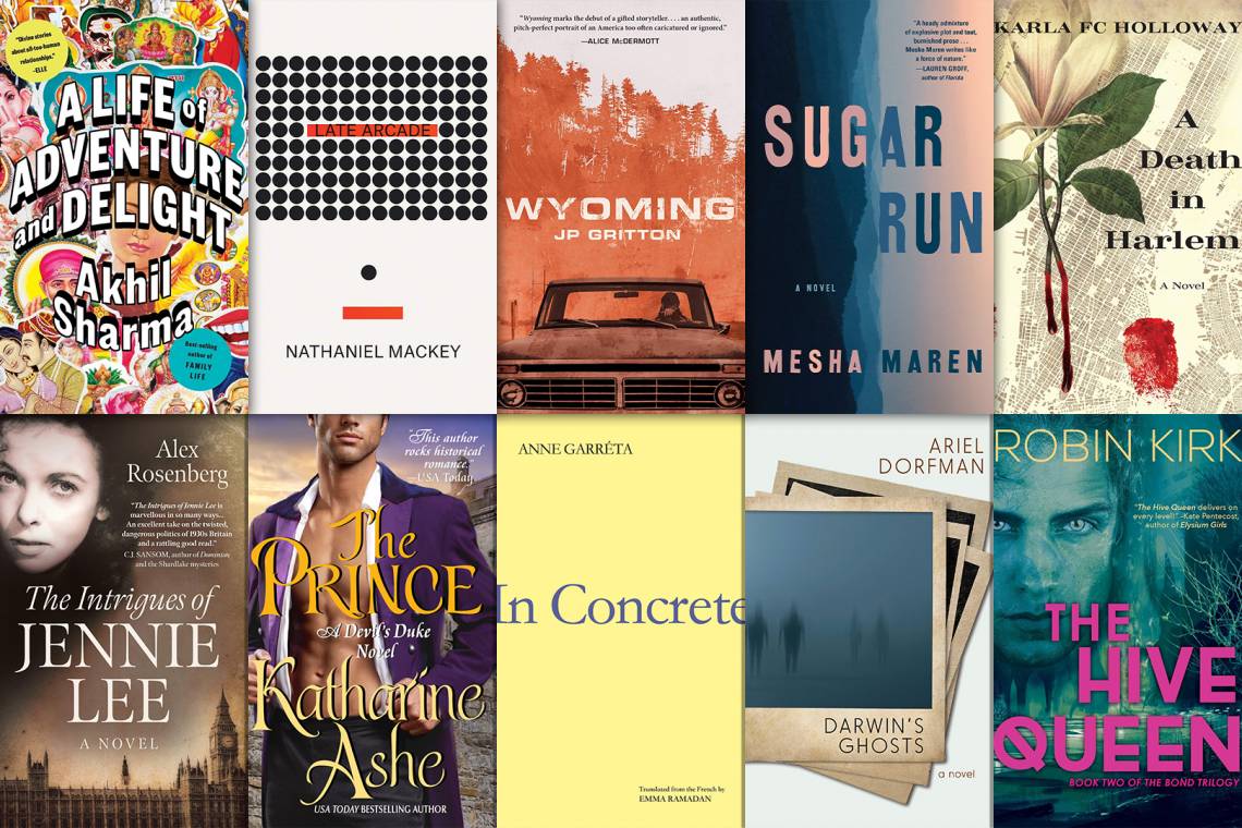 10 book covers featuring titles from Duke authors.