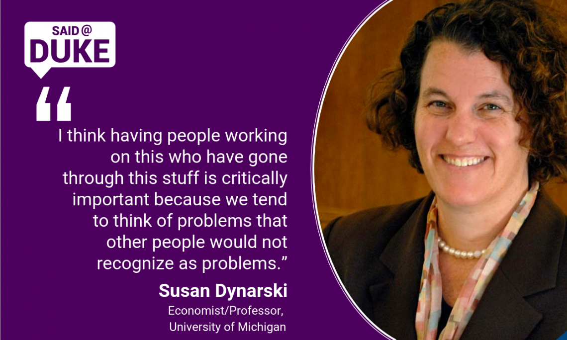 Susan Dynarsi on Barriers to College