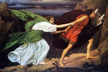 painting of Orpheus and Eurydice