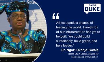 Ngozi Okonjo-Iweala on Africa's economic opportunity