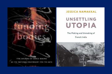 book covers for Unsettling Utopia and Funding Bodies
