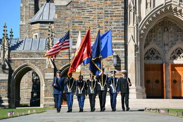 ROTC at Veterans' Day