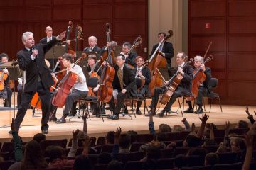 A North Carolina Symphony performance before the pandemic. Photo courtesy of the NC Symphony.