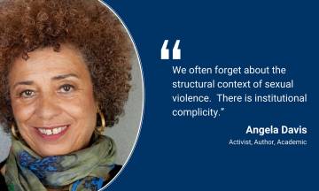 Angela Davis: We always forget the context of sexual violence