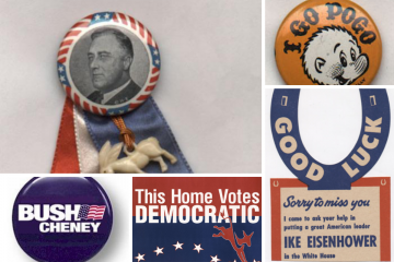 Election memorabilia from the Rubenstein Special Collections Library