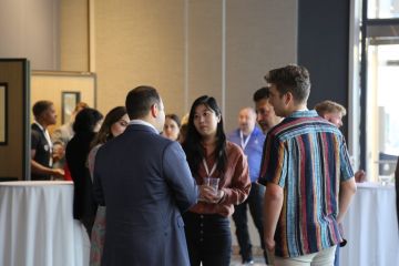 Attendees at the inaugural Entrepreneurial Leaders Network gathering