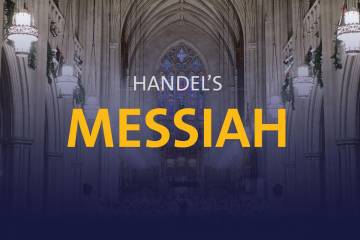 graphic for ticket sales for Messiah